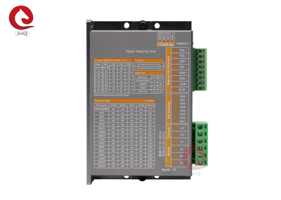 Junqi 24V ~ 80VDC corrente 2.0A ~ 8.4A Digital Step Dive para 4,6Motor passo-a-passo de 2 fases de 8 fios