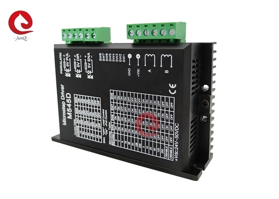 Junqi Nema23/34 Stepper Driver DM545D 4.5A 24~50VDC Para 2 Fases Stepper Motor Controlador Máquina de Gravura CNC