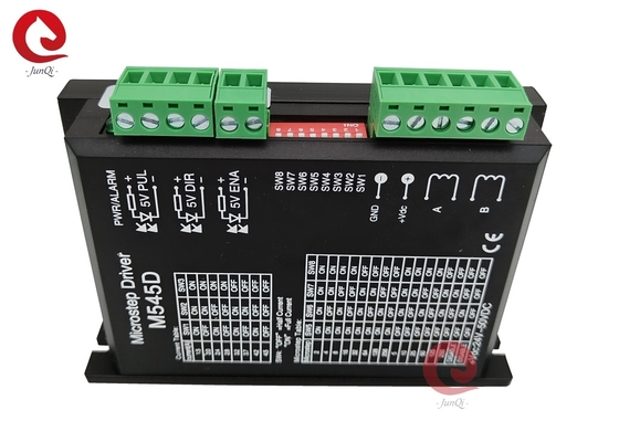 Junqi Nema23/34 Stepper Driver DM545D 4.5A 24~50VDC Para 2 Fases Stepper Motor Controlador Máquina de Gravura CNC