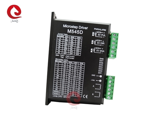 Junqi 2 Fase Stepper Driver M545D 24-50VDC 1.5-4.5A Para motor a passo de 57mm/86mm