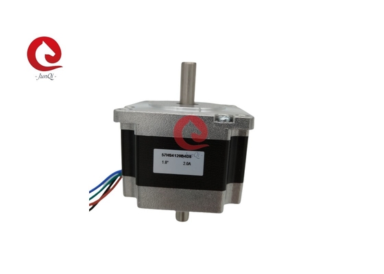 Junqi Nema23 Motor passo-a-passo de eixo duplo 57HS4120B4/B4D8 Torque Holing 0,55N.m/0,7N.m