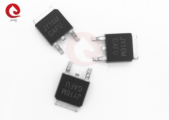 JY16M N MOSFET de potência de modo de aumento de canal para aplicação de comutação de potência