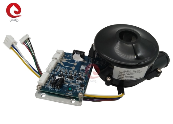 JUNQI 24V 24000rpm 57m3/h Fluxo de ar de alta pressão ventilador DC sem escovas para purificador de ar