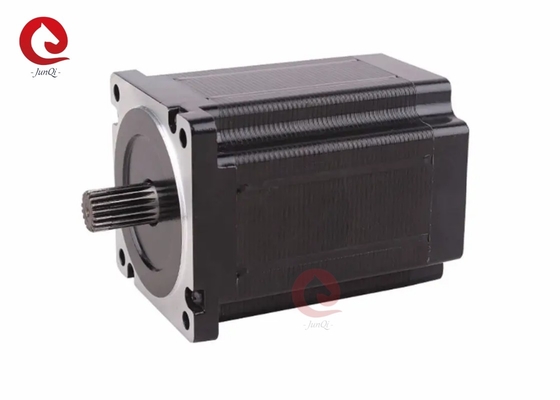 Motor híbrido de 2 fases Nema 34 Torque de retenção 12Nm 3A 156 mm Motor passo a passo de comprimento para máquina CNC