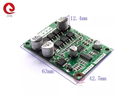 Ampla faixa de tensão de trabalho 7~48VDC Max 10A Placa de acionamento DC sem escovas JYQD_V7.3B Para motor BLDC de 3 fases com sensores Hall