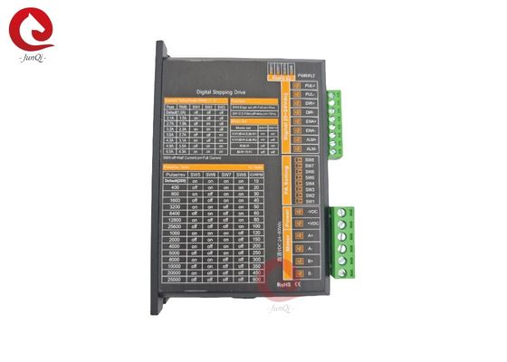 JQ6A 2Fase Stepper Motor Driver 24-80VDC 1-6A Stepper Motor Controller para Nema17 Nema 23 Nema34