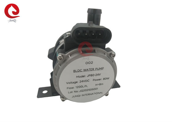Bomba de água de refrigeração elétrica 12V DC JP80 para sistema de refrigeração de veículos elétricos com terminal de bateria