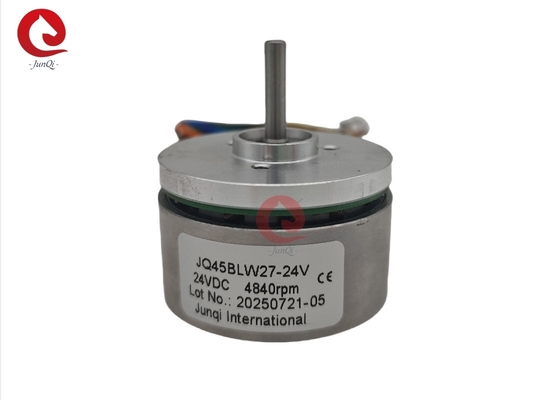 JQ45BLW27 24V 4840rpm 130mN.m Motor DC sem escovas de rotor externo para dispositivo médico