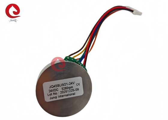 JUNQI 45BLW21 24VDC 6700RPM 84mN.M Torque Para Sistema de Válvula Automática