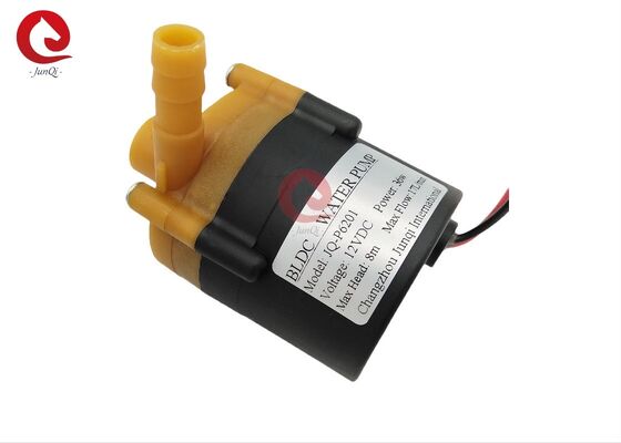JQ-P6201-2Pin 24V 55W 22LPM Bomba de água DC sem escova usada para sistema de resfriamento de máquinas de refrigeração