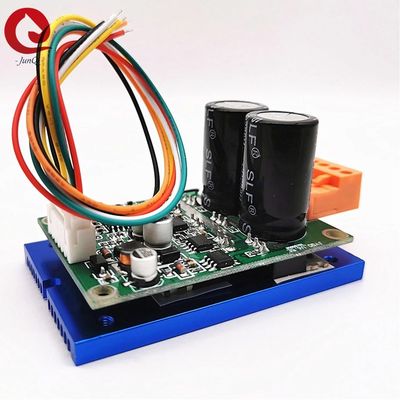36-72V Original JUYI Tech JYQD-V6.5E Bldc Motor Driver Board para Sensorless BLDC Motor com fios de conector Heatsink