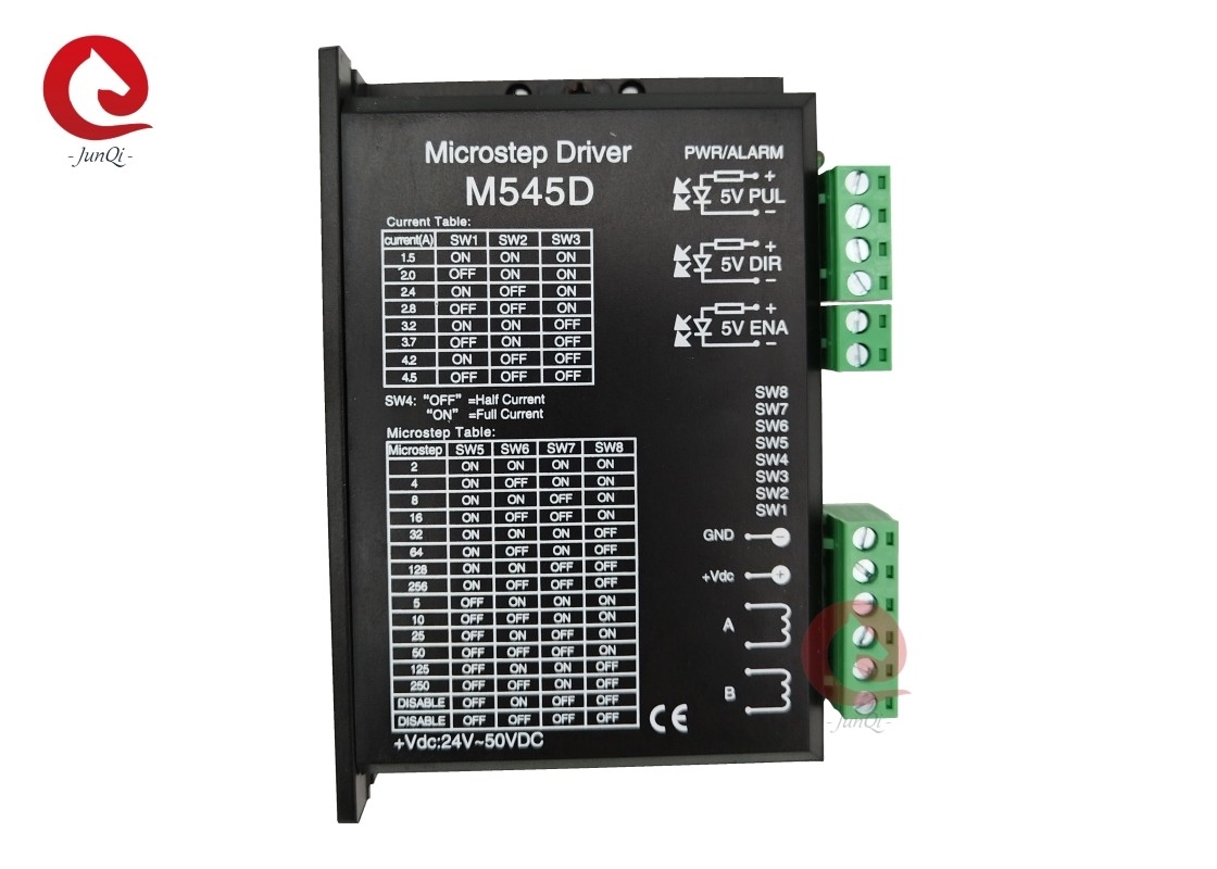 M545D CW5045 versão atualizada 18-50VDC 1.5-4.5A 1/256 Microstep Stepping Motor Driver