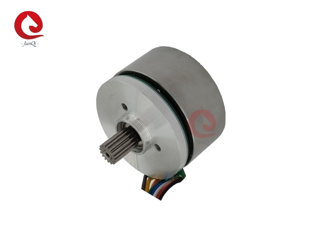 JQ45BLW27-24V-6170A-G01 Flat Out Rotor BLDC Motor 24V 27mm 130mN.M Alto binário para instrumentos de equilíbrio