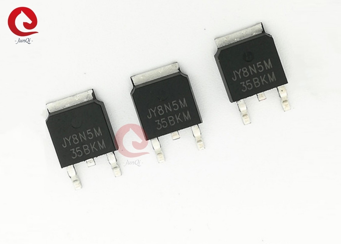 Modo de aumento de canal N Potência MOSFET JY8N5M TO252 Tubos de efeito de campo de alta potência 500V 4A