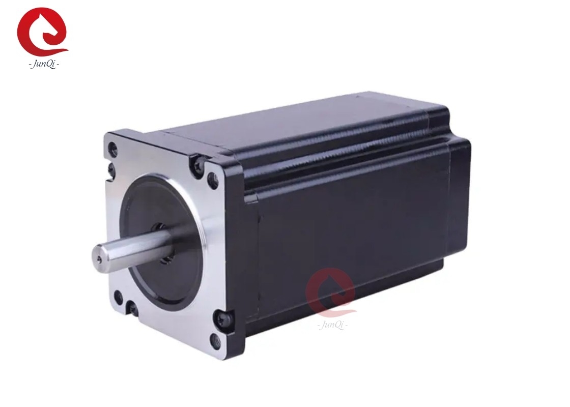 Motor híbrido de 2 fases Nema 34 Torque de retenção 12Nm 3A 156 mm Motor passo a passo de comprimento para máquina CNC