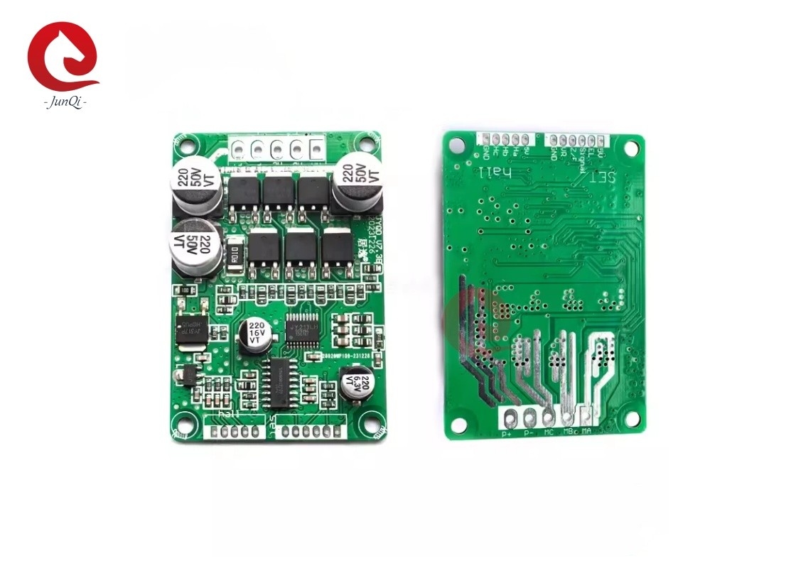 Ampla faixa de tensão de trabalho 7~48VDC Max 10A Placa de acionamento DC sem escovas JYQD_V7.3B Para motor BLDC de 3 fases com sensores Hall