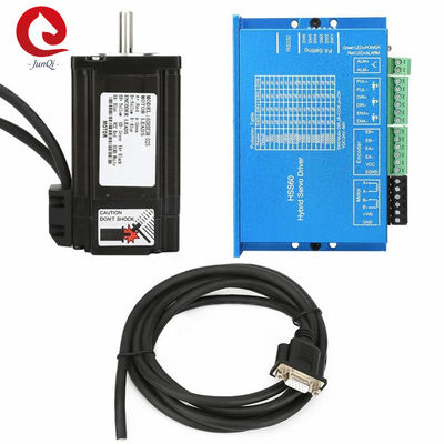 Controlador híbrido deslizante Kit do CNC do jogo 88mm 3N.M 5A HSS60 6A do motor do Nema 23 de NEMA24 2PH