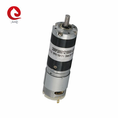 casa alta Applicance do motor JQM-28RP385 da C.C. da engrenagem planetária do torque de 12V 28mm, monitoração de segurança